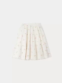 Child Bonpoint Skirts | Lise Skirt Milk White