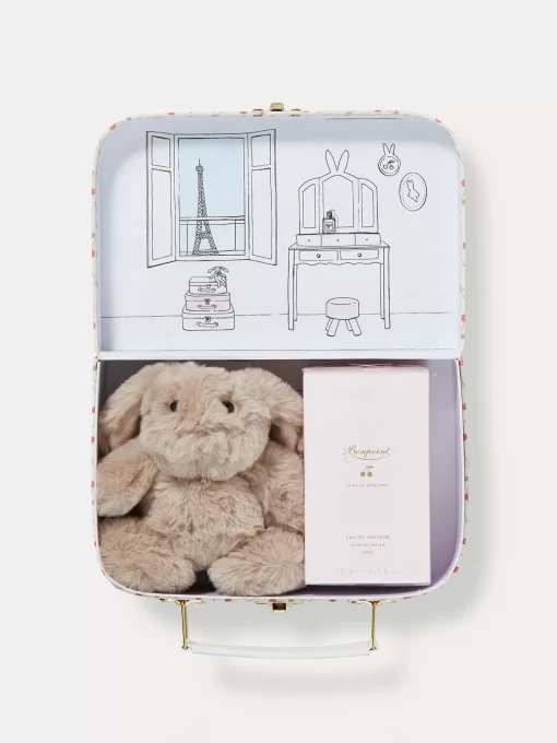 Newborn & Baby Bonpoint Curated Newborn Gift Boxes | Little Cherries Edition Suitcase