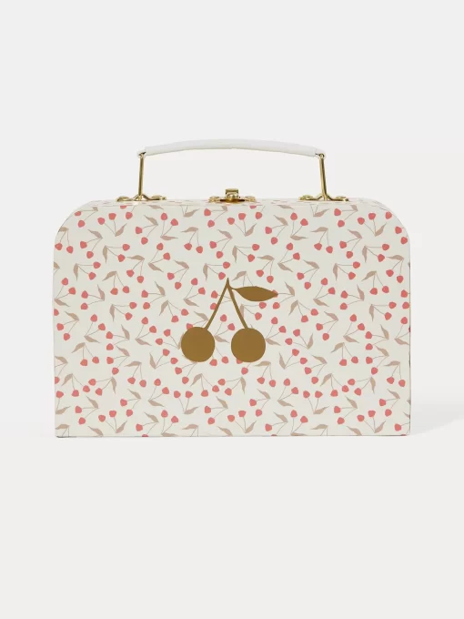 Newborn & Baby Bonpoint Curated Newborn Gift Boxes | Little Cherries Edition Suitcase