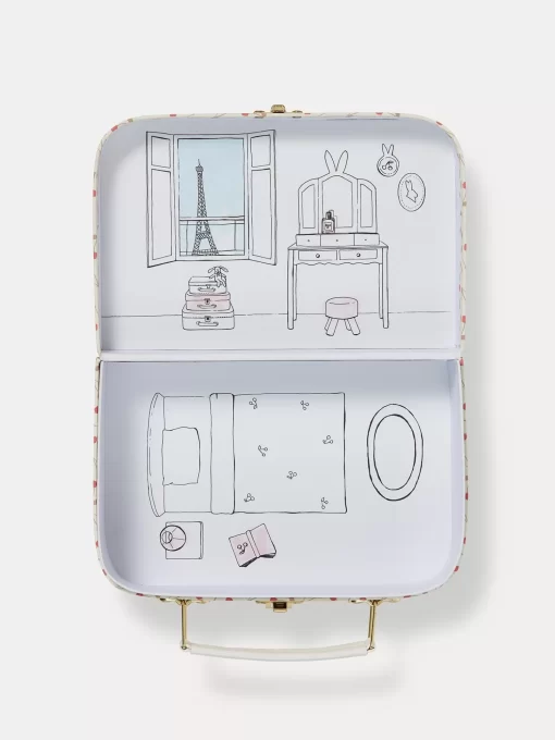 Newborn & Baby Bonpoint Curated Newborn Gift Boxes | Little Cherries Edition Suitcase