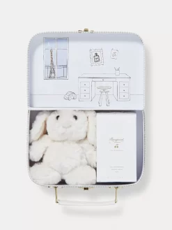 Newborn & Baby Bonpoint Curated Newborn Gift Boxes | Little Stripes Edition Suitcase
