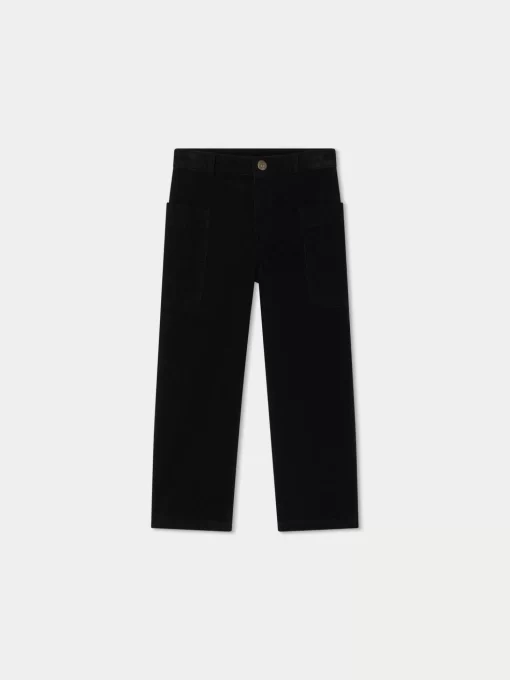 Child Bonpoint Bottoms | Looping Pants Black