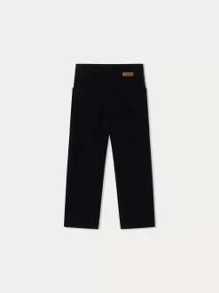 Child Bonpoint Bottoms | Looping Pants Black