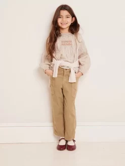 Child Bonpoint Bottoms | Looping Pants Praline