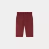 Newborn & Baby Bonpoint Bloomers, Shorts, And Pants | Luciole Pants Burgundy