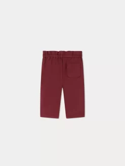 Newborn & Baby Bonpoint Bloomers, Shorts, And Pants | Luciole Pants Burgundy