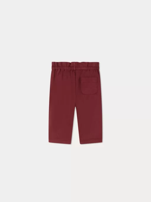 Newborn & Baby Bonpoint Bloomers, Shorts, And Pants | Luciole Pants Burgundy