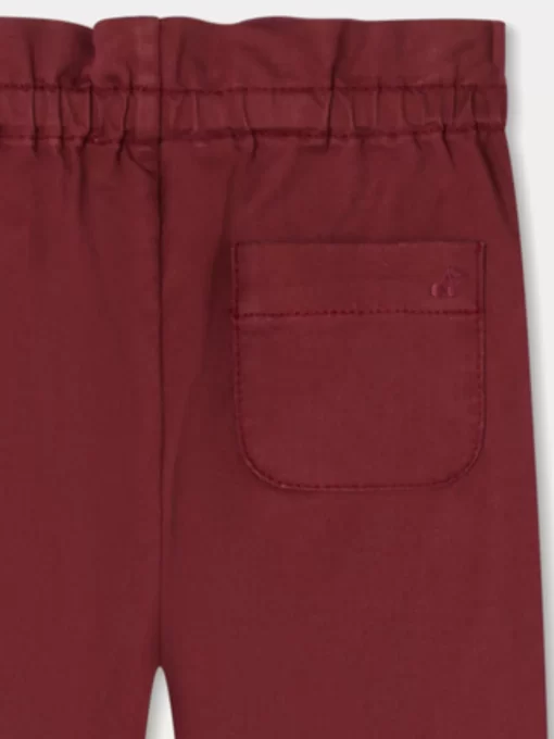 Newborn & Baby Bonpoint Bloomers, Shorts, And Pants | Luciole Pants Burgundy