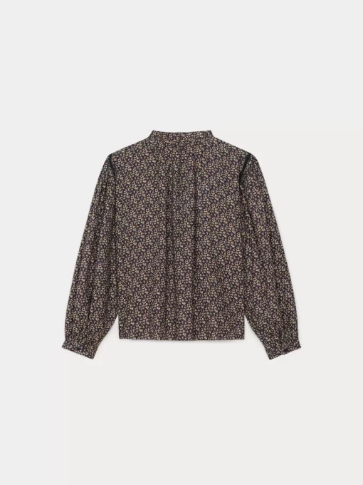 Women Bonpoint | Madison Shirt Petrole Flowers