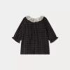 Newborn & Baby Bonpoint Dresses | Magnolia Dress Slate Grey