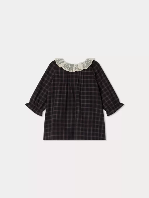 Newborn & Baby Bonpoint Dresses | Magnolia Dress Slate Grey