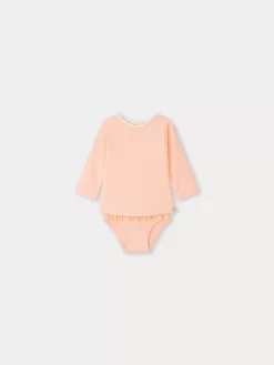 Newborn & Baby Bonpoint Accessories | Maillot De Bain Avita Saumon