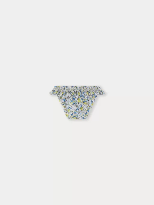 Newborn & Baby Bonpoint Accessories | Maillot De Bain Sardaigne Fleur Bleu