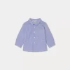 Newborn & Baby Bonpoint Tops | Malo Shirt Indigo