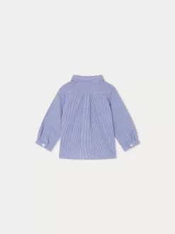 Newborn & Baby Bonpoint Tops | Malo Shirt Indigo