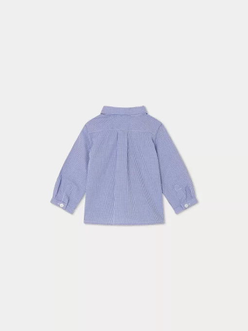 Newborn & Baby Bonpoint Tops | Malo Shirt Indigo