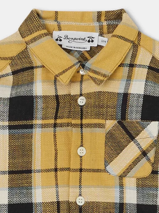 Newborn & Baby Bonpoint Tops | Malo Shirt Yellow