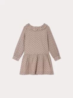 Child Bonpoint Dresses | Mariela Dress Taupe Flowers