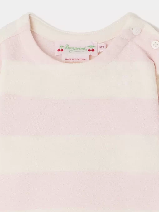 Newborn & Baby Bonpoint Tops | Mariniere Dakota Rose Poudre