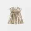 Newborn & Baby Bonpoint Dresses | Maruska Smocked Dress Gold