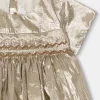 Newborn & Baby Bonpoint Dresses | Maruska Smocked Dress Gold