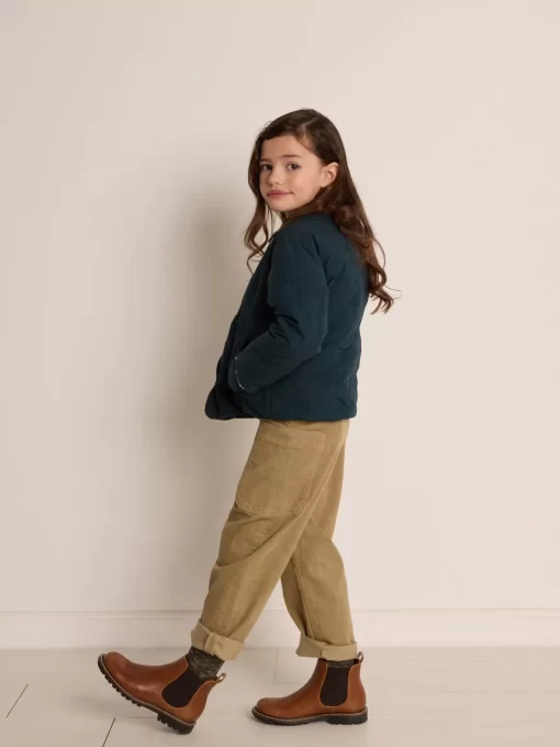 Child Bonpoint Shoes | Mathis Boots With Elastic Bands Caramel