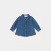 Newborn & Baby Bonpoint Tops | Mico Shirt Light Denim