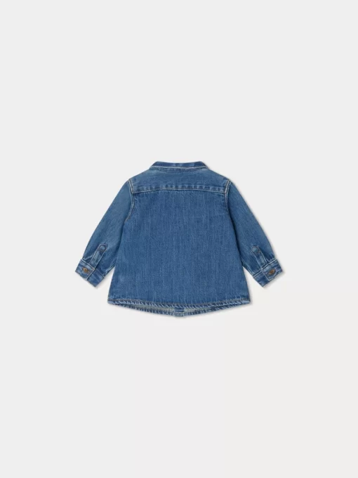 Newborn & Baby Bonpoint Tops | Mico Shirt Light Denim