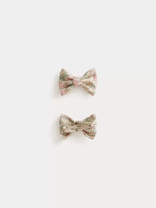 Child Bonpoint Accessories | Miniclic Hair Clips Pink Flowers