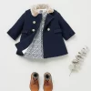 Newborn & Baby Bonpoint Outerwear | Moka Coat Navy