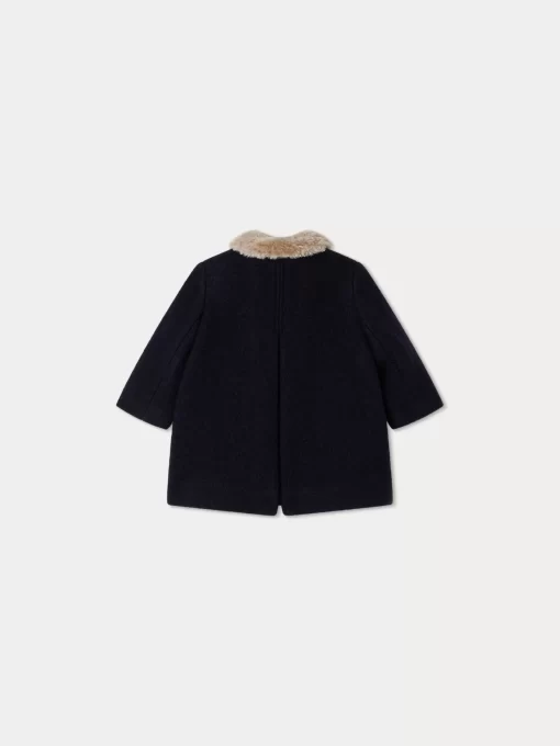 Newborn & Baby Bonpoint Outerwear | Moka Coat Navy