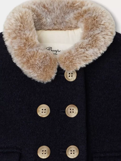 Newborn & Baby Bonpoint Outerwear | Moka Coat Navy