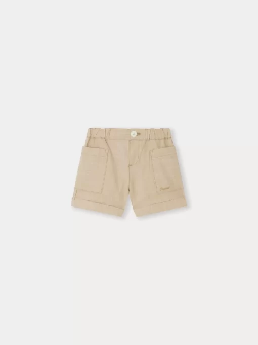 Newborn & Baby Bonpoint Bloomers, Shorts, And Pants | Nateo Shorts Light Khaki