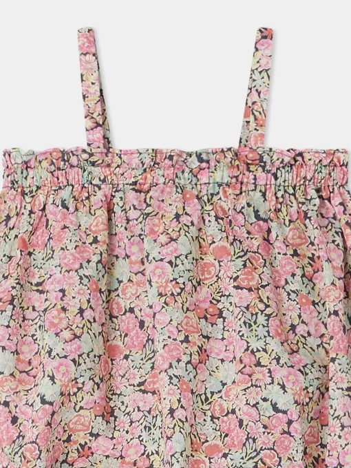 Newborn & Baby Bonpoint Pants, Bloomers, And Rompers | Nefle Romper Coral