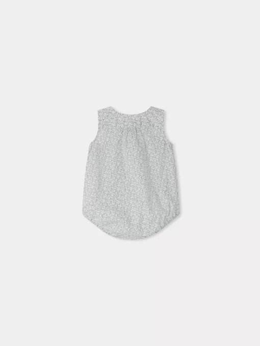 Newborn & Baby Bonpoint Pants, Bloomers, And Rompers | Nico Romper Sky Blue