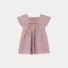 Newborn & Baby Bonpoint Dresses | Pais Smocked Dress Ruby
