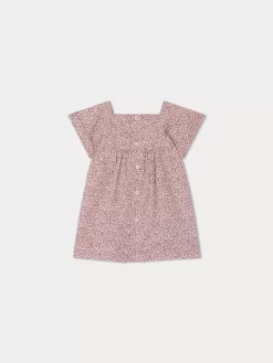 Newborn & Baby Bonpoint Dresses | Pais Smocked Dress Ruby