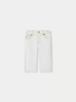 Newborn & Baby Bonpoint Bloomers, Shorts, And Pants | Pantalon Cookie Bleu Aqua