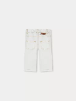 Newborn & Baby Bonpoint Bloomers, Shorts, And Pants | Pantalon Cookie Bleu Aqua