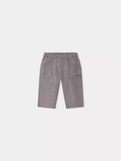Newborn & Baby Bonpoint Bloomers, Shorts, And Pants | Pantalon Thursday Gris Ardoise