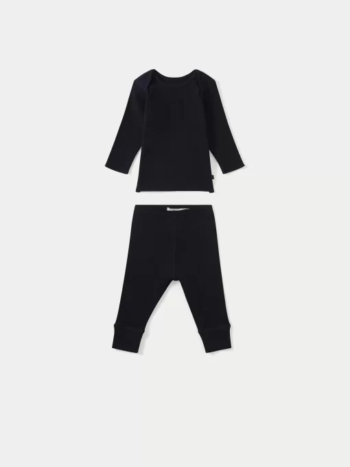Newborn & Baby Bonpoint Sets And Jumpsuits | Pebio Set Navy