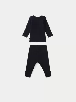 Newborn & Baby Bonpoint Sets And Jumpsuits | Pebio Set Navy