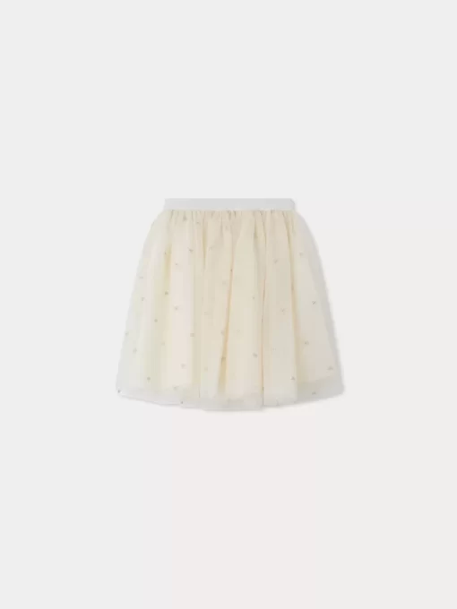 Child Bonpoint Skirts | Pois Special-Occasion Skirt Gold