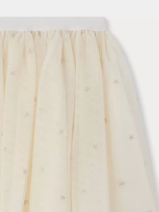 Child Bonpoint Skirts | Pois Special-Occasion Skirt Gold