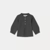Newborn & Baby Bonpoint Tops | Polisson Shirt Medium Gray