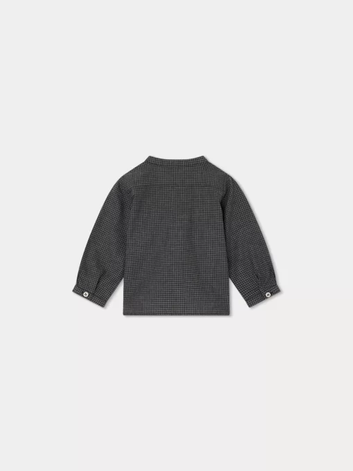 Newborn & Baby Bonpoint Tops | Polisson Shirt Medium Gray