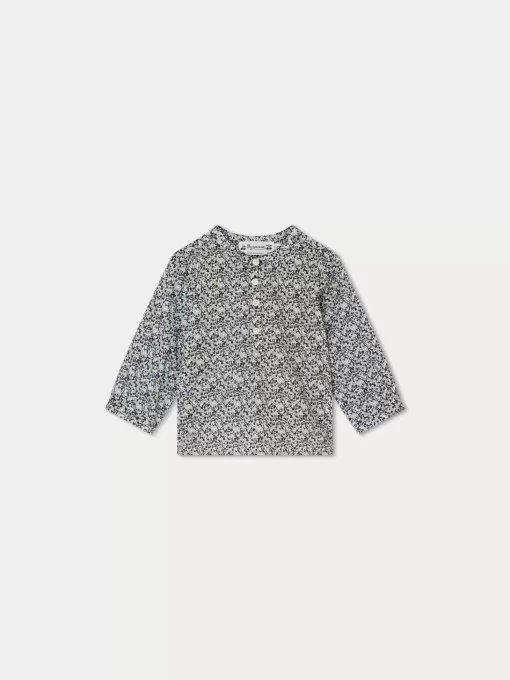 Newborn & Baby Bonpoint Tops | Polisson Shirt Navy