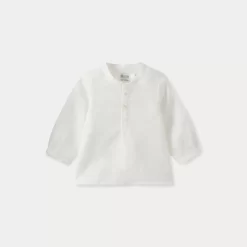 Newborn & Baby Bonpoint Tops | Polisson Tunic Milk White