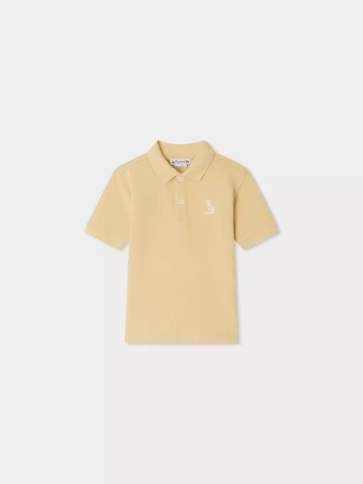 Child Bonpoint Tops | Polo Daryl Jaune Clair