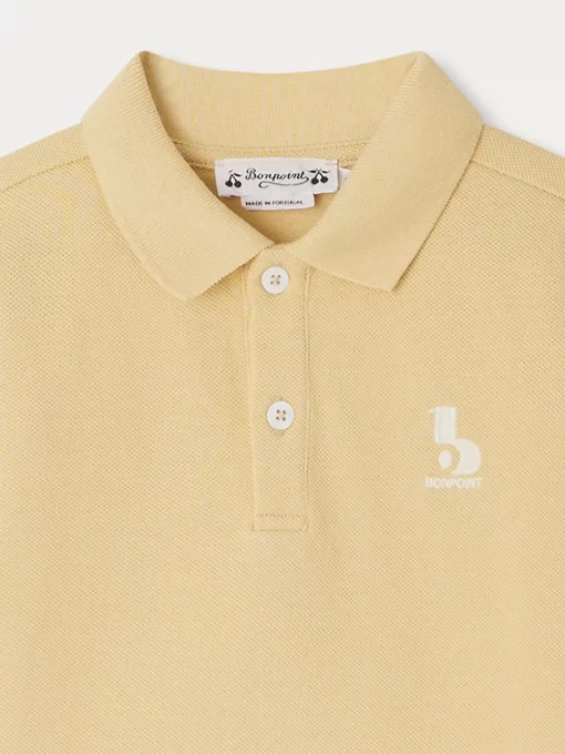 Child Bonpoint Tops | Polo Daryl Jaune Clair